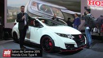 Honda Civic Type R - Salon de Genève 2015 : présentation live AutoMoto