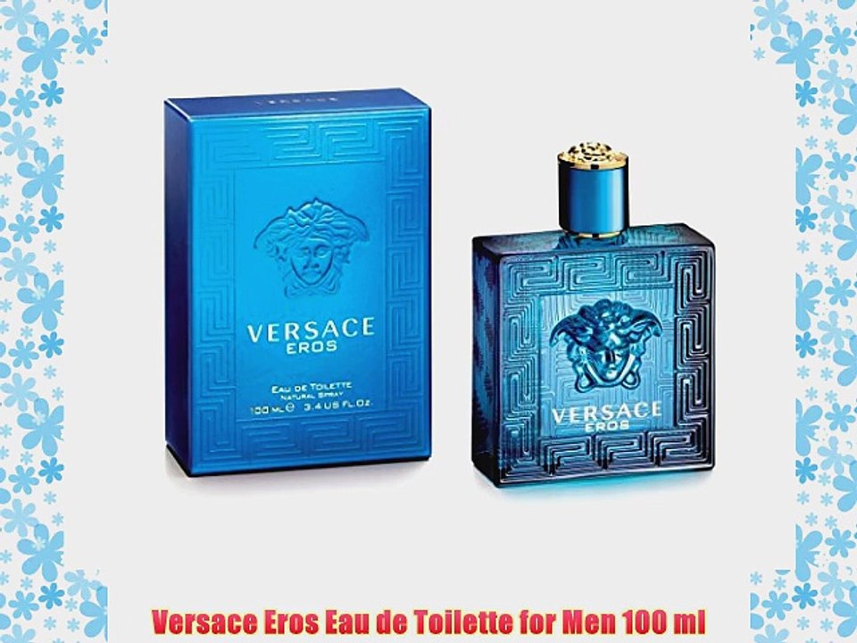 Versace Eros Eau de Toilette for Men 100 ml