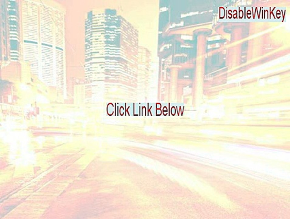 DisableWinKey Full (Free Download)