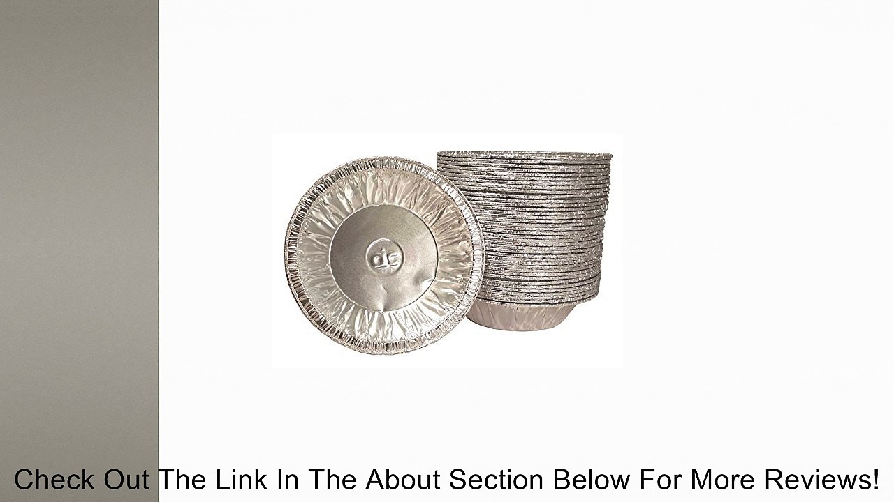 Hanamal Disposable 5" Aluminum Foil Tart/Pie Pans (40ct) Review