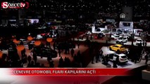 Cenevre otomobil fuarı kapılarını açtı