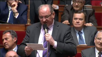 Bernard Perrut - Baisse des investissements publics