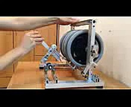 Hand Permanent Magnet Generator (free energy low tech machine?) Magnet operating system