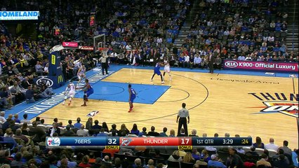 Dunk of the Night Russell Westbrook - 4th March 2015