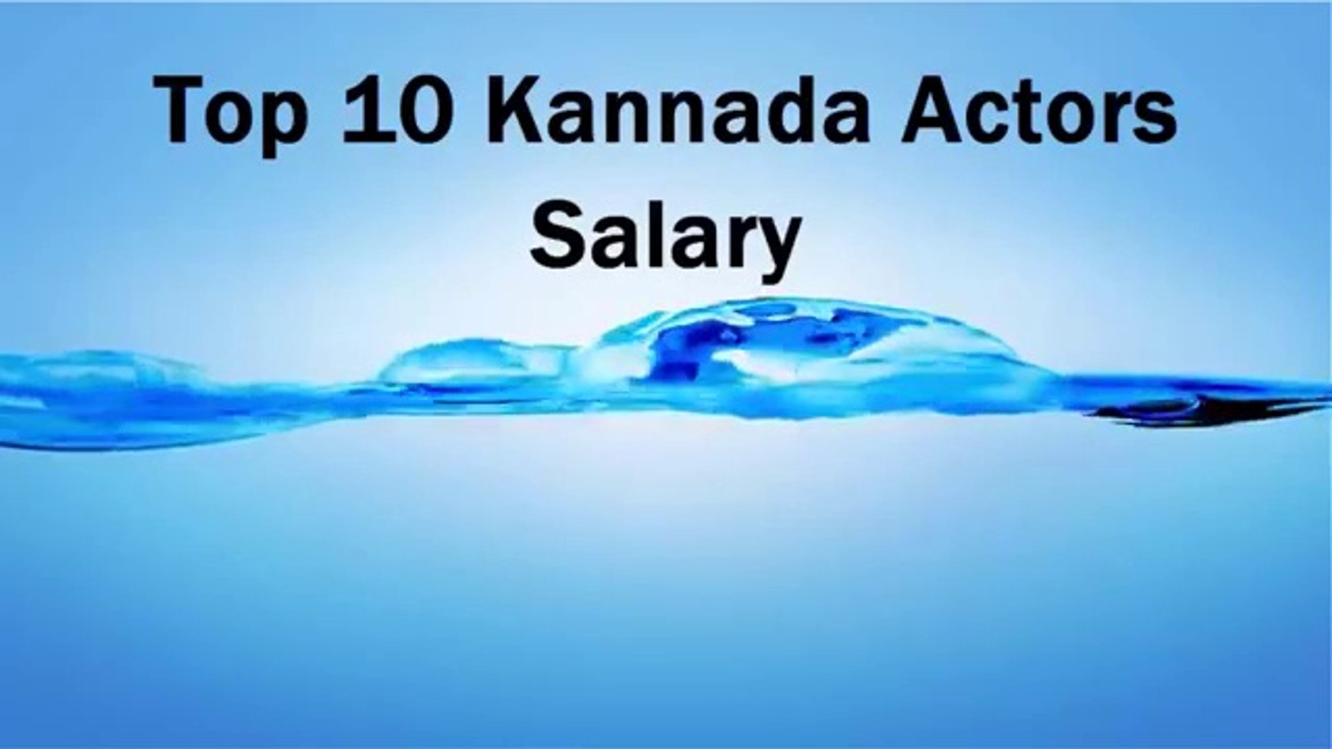 Water Kannada Wallpaper