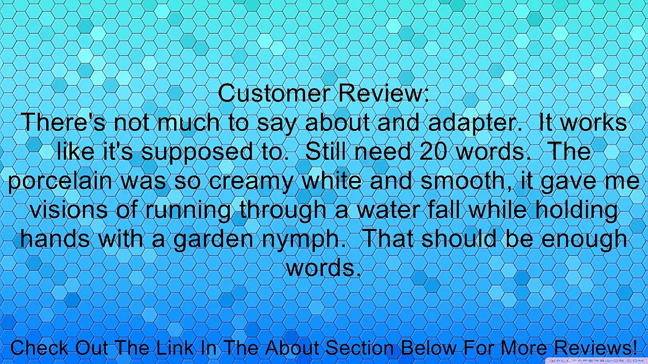 Cooper Wiring 332-BOX Keyless Lamp Socket Reducer, Mogul to Medium, White Review