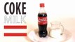 What happens when you mix coke and milk?