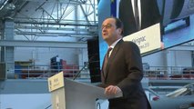Discours du président de la République, François Hollande - Dassault Aviation