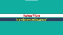 Report Writing - Business Writing Global 1300 13 85 86