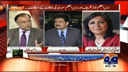 Capital Talk (Nawaz Sharif Aur Modi Ki Mulaqaat Ka Imkaan..) – 4th March 2015