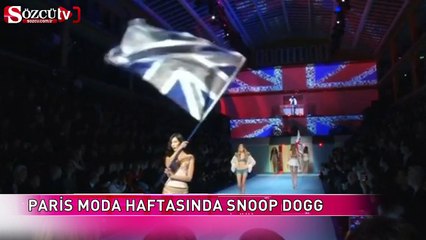 Paris moda haftasında Snoop Dogg şov