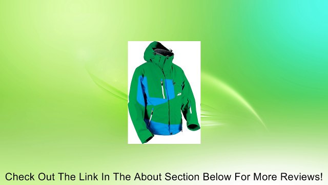 HMK Snowboard-Snowmobile-Ski Peak 2 Jacket GreenBlue Review