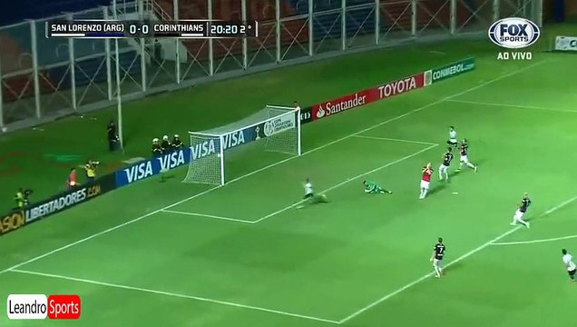 San Lorenzo vs Corinthians 0-1 SOUTH AMERICA: Copa Libertadores 2015