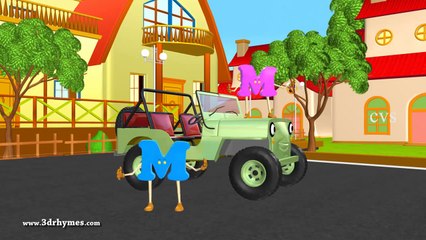 Letter M Song - 3D Animation Learning English Alphabet ABC Songs For children_2