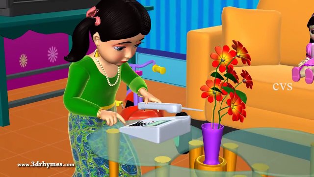 Miss Molly had a dolly - 3D Animation Nursery rhyme for children ( Miss polly had a dolly)