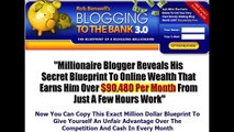 ★★★ Blogging to the Bank - How To Make Money By Blogging ★★★
