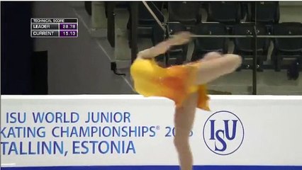 Diana NIKITINA - 2015 World Junior Championships - SP