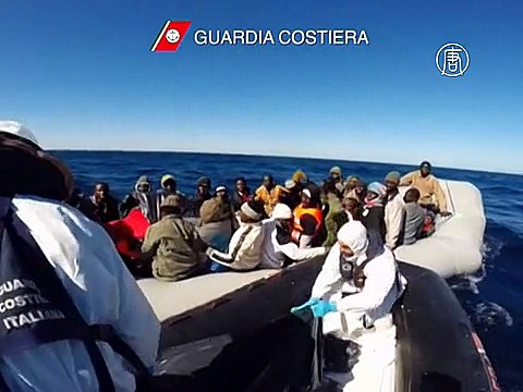 В Средиземном море спасли более 1000 мигрантов