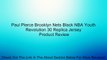 Paul Pierce Brooklyn Nets Black NBA Youth Revolution 30 Replica Jersey Review