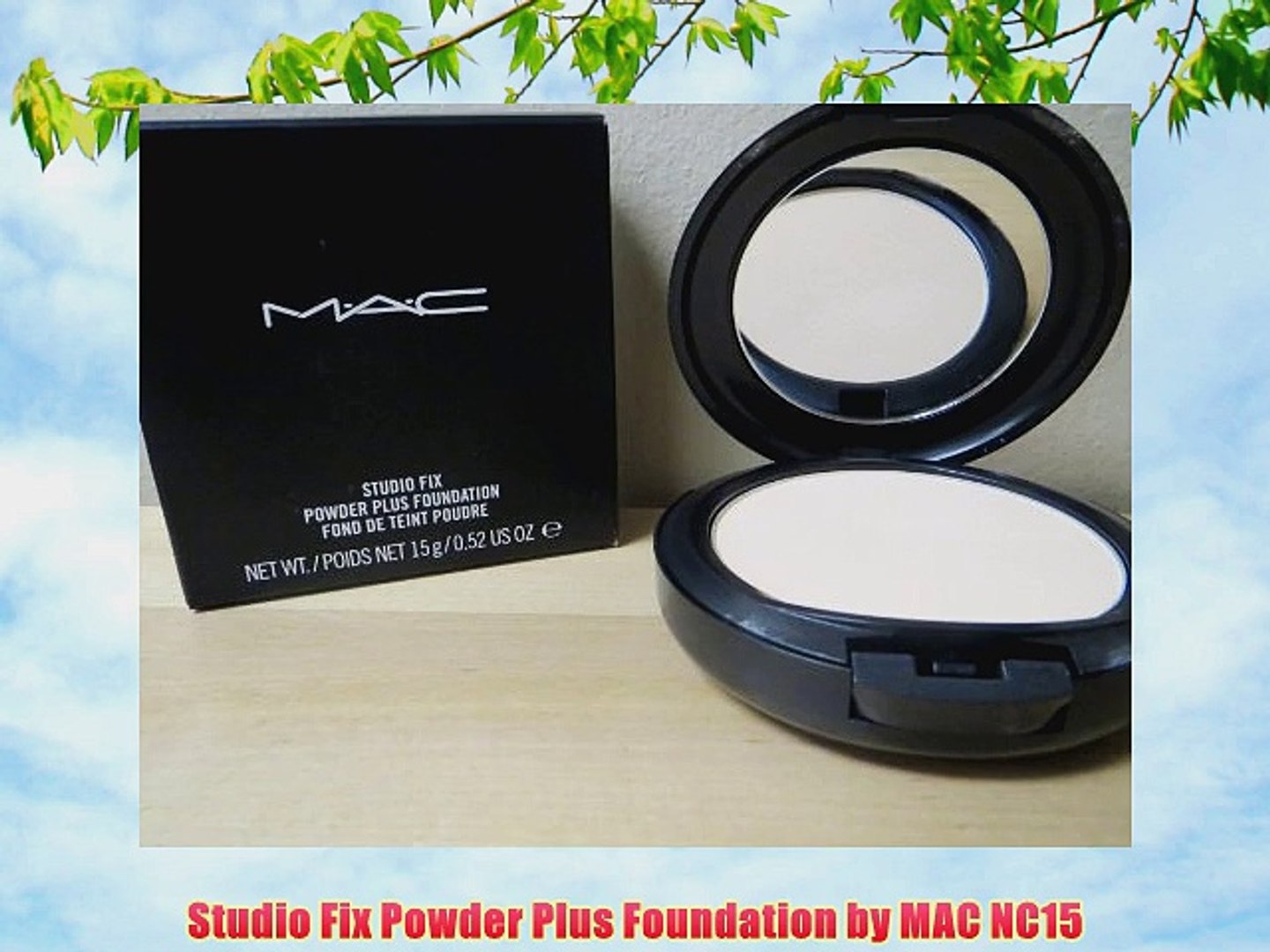 Studio Fix Powder Plus Foundation By Mac Nc15 Video Dailymotion