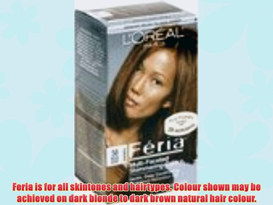 L'Oreal Paris Loreal Feria - 58 Bronze Shimmer (Medium Golden Brown) (Pack Of 3)