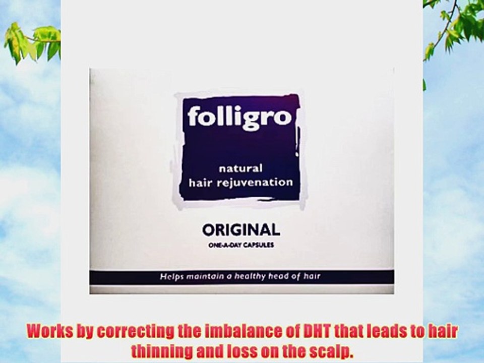 Folligro Natural Hair Rejuvenation Capsules video Dailymotion