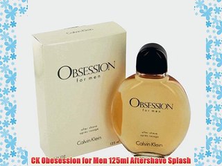 CK Obesession for Men 125ml Aftershave Splash
