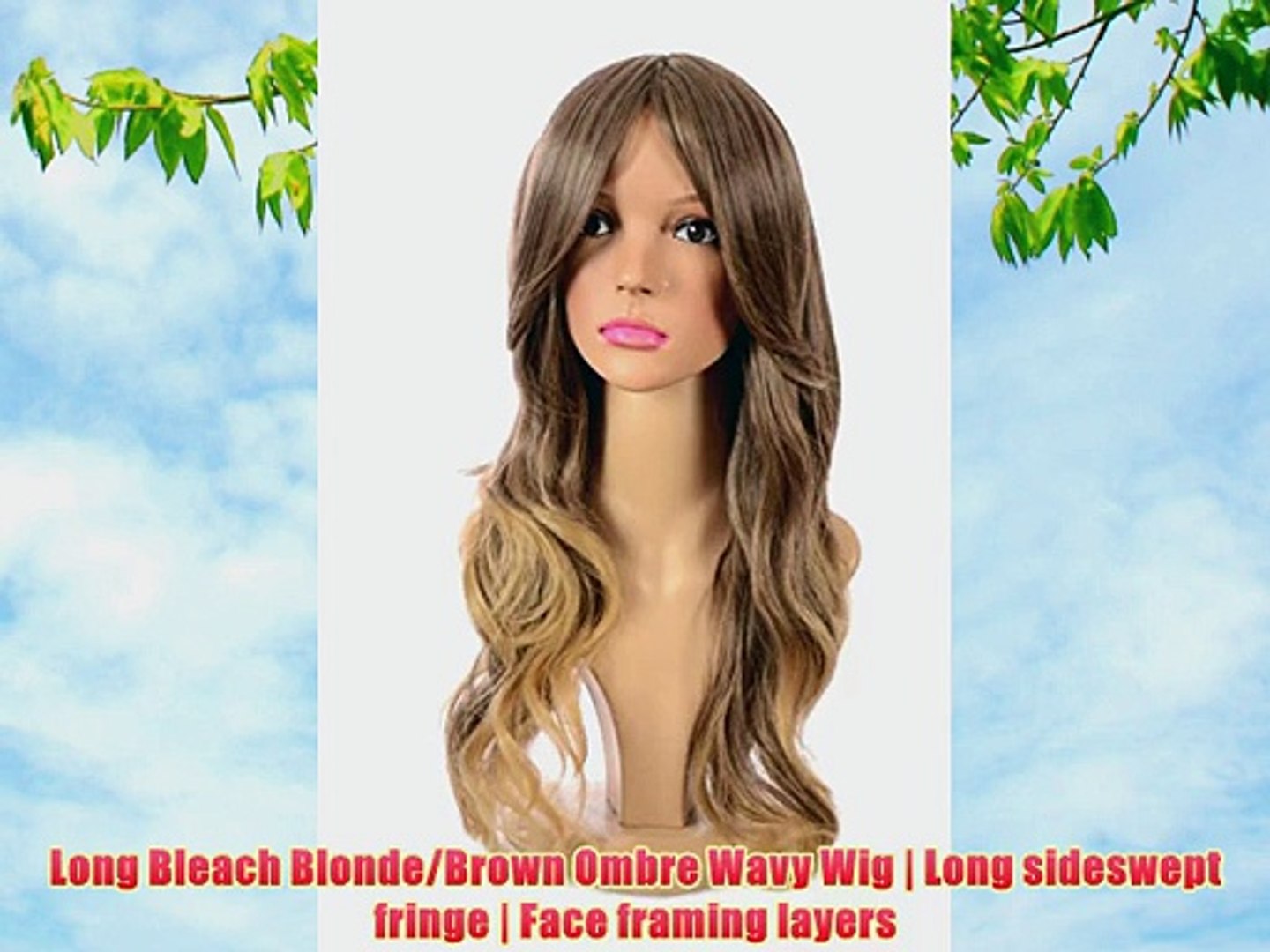 Hair By Misstresses Wavy Wig With Side Swept Fringe With Dark Root
