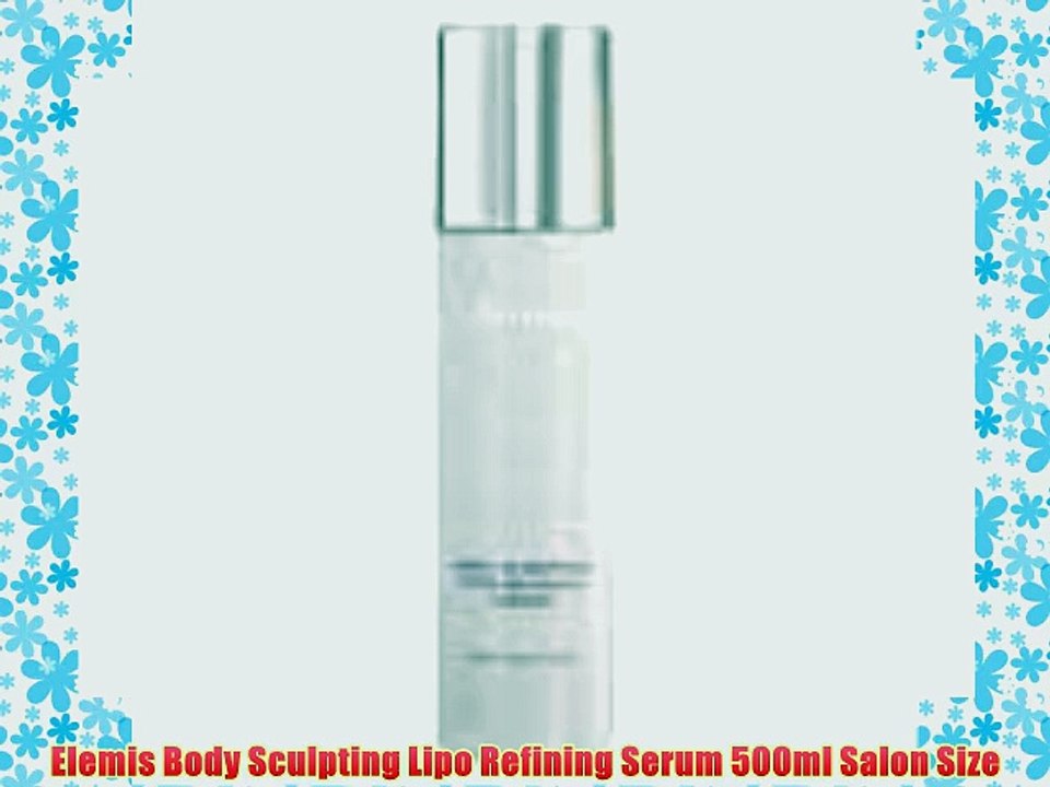 Elemis Body Sculpting Lipo Refining Serum 500ml Salon Size