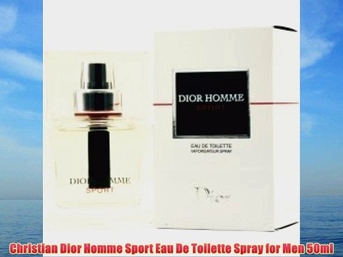Christian Dior Homme Sport Eau De Toilette Spray for Men 50ml