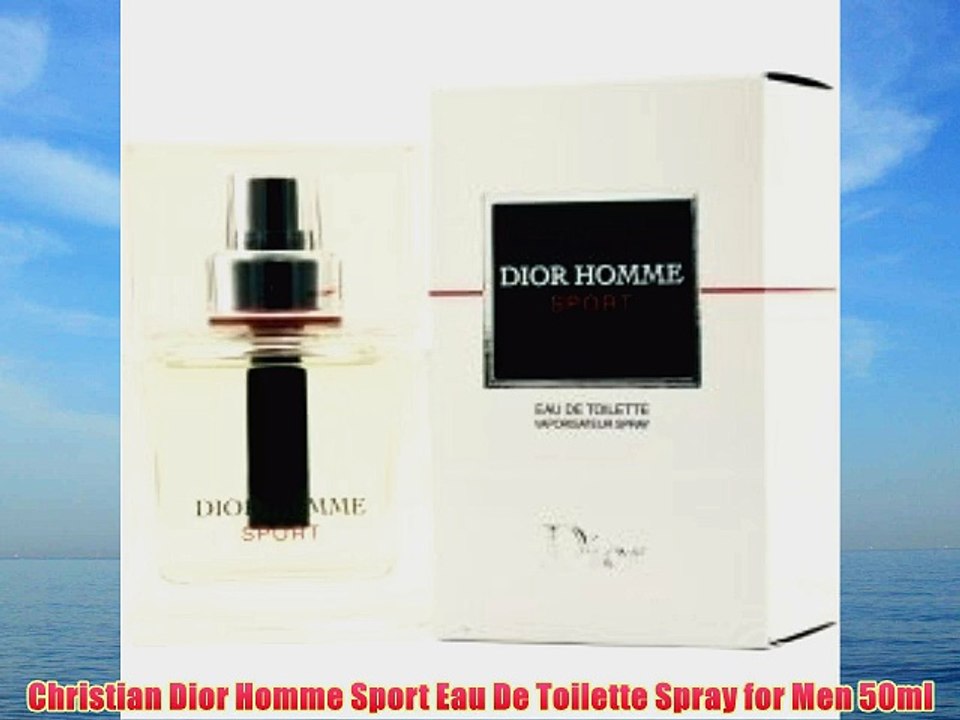 Christian Dior Homme Sport Eau De Toilette Spray for Men 50ml
