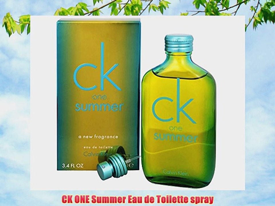 CK ONE Summer Eau de Toilette spray
