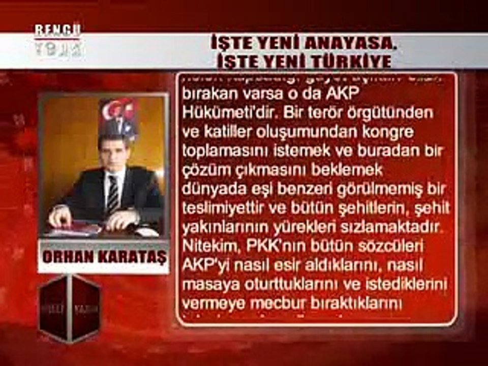 KÖŞELİ YAZILAR - ORHAN KARATAŞ - 05.03.2014