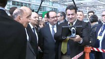 Visite du président de la République à Mérignac - Dassault Aviation