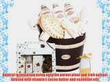 Wooden Pail Spa Pampering Toiletries Gift Set - Chocolate Vanilla Dreams