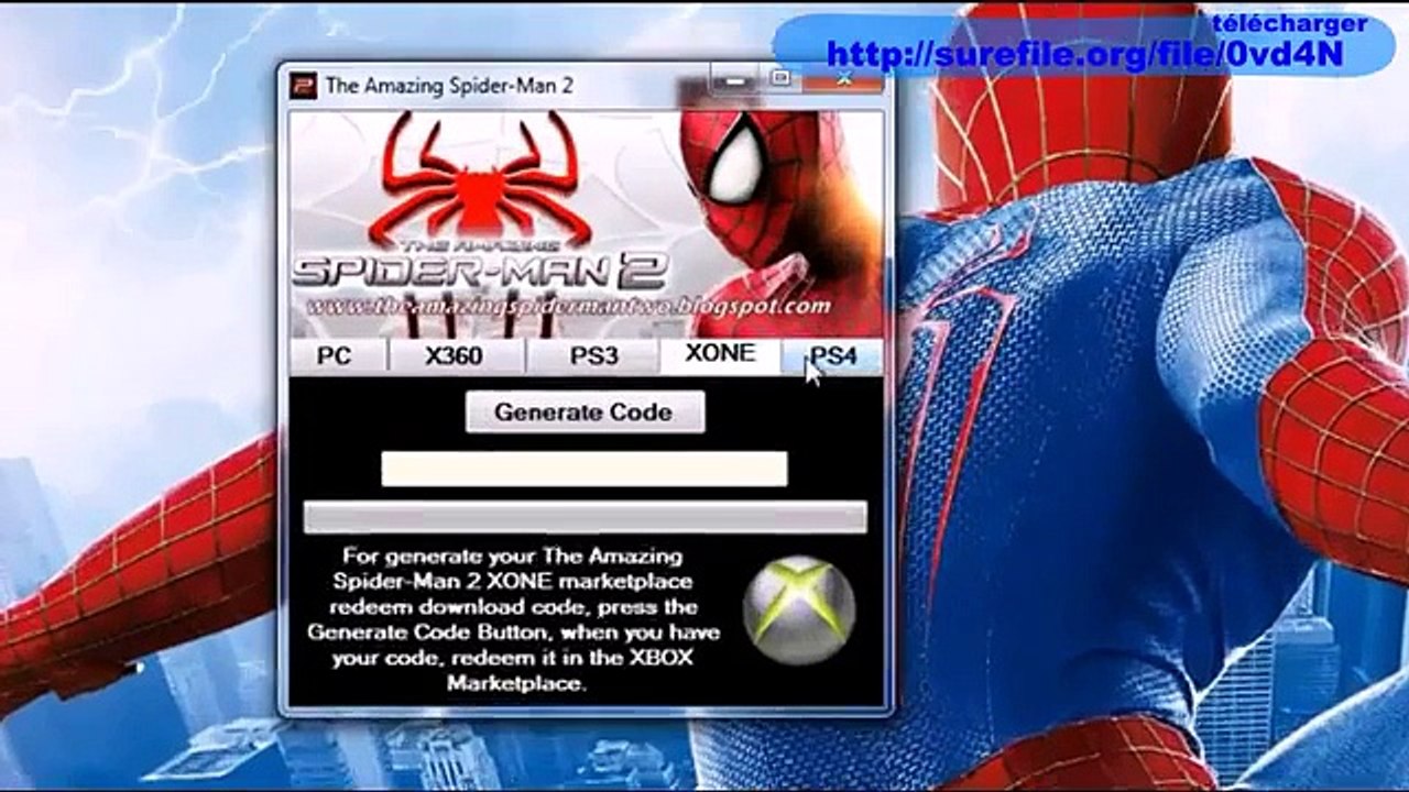 The Amazing Spider-Man 2 Code Générateur gratuit numéro de série[1]