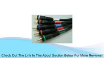 5 RCA Component Video with 2 RCA Audio Cable (12 feet, Black) Review