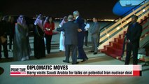 Kerry visits Saudi Arabia on Iran nuclear deal mission