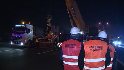 ASTEK A.Ş. SULTANBEYLİ BELEDİYESİ YAYA ÜST GEÇİDİ İŞİ İNŞAAT ÇALIŞMALARI 1