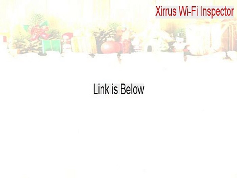 Xirrus Wi-Fi Inspector Key Gen [Download Now 2015]