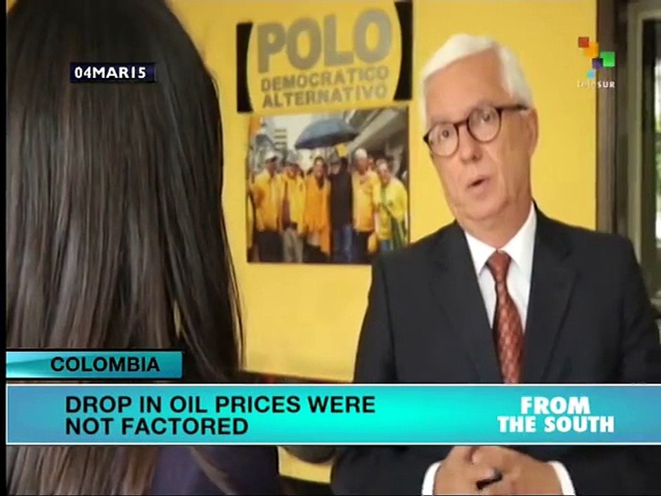 Drop in energy prices affect Colombian development plan