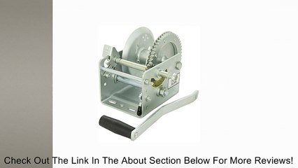 Fulton (T2625 0101) 2-Speed Trailer Winch with 1.75" Hub - 2600 lb. Weight Capacity Review