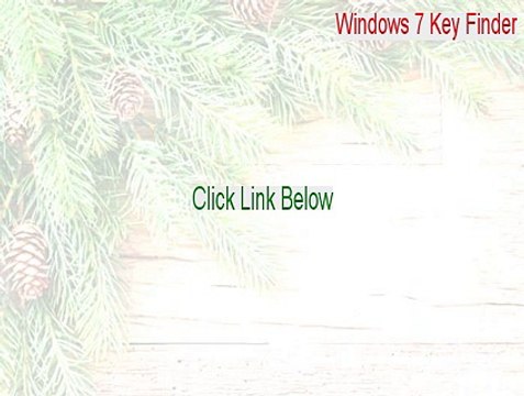 Windows 7 Key Finder Serial (Legit Download 2015)