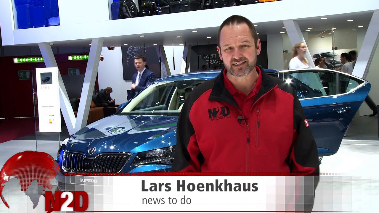 Genfer Automesse 2015: Skoda Superb 3 und mehr