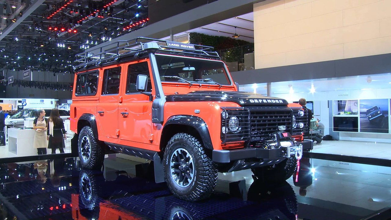 Genfer Automesse 2015: Land Rover Defender Heritage und mehr