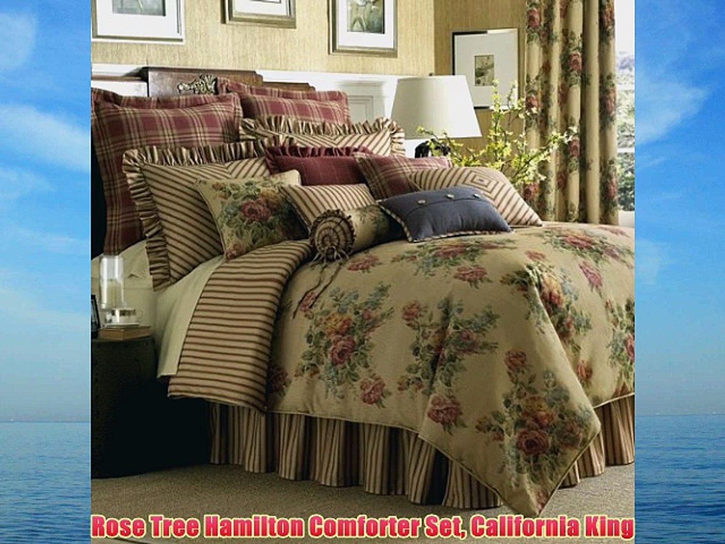 Rose Tree Hamilton Comforter Set California King Video Dailymotion