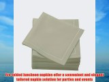 MYdrap SA21/603-5 Pre-folded Cotton Luncheon Napkin 4.0 Length x 4.0 Width Sand (Case of 300)