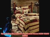 Big Sky Lodge King Quilt and Two Standard Shams BONUS THROW PILLOW