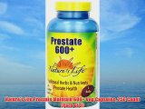 Nature's Life Prostate Maintain 600  Veg Capsules 250 Count (Pack of 3)