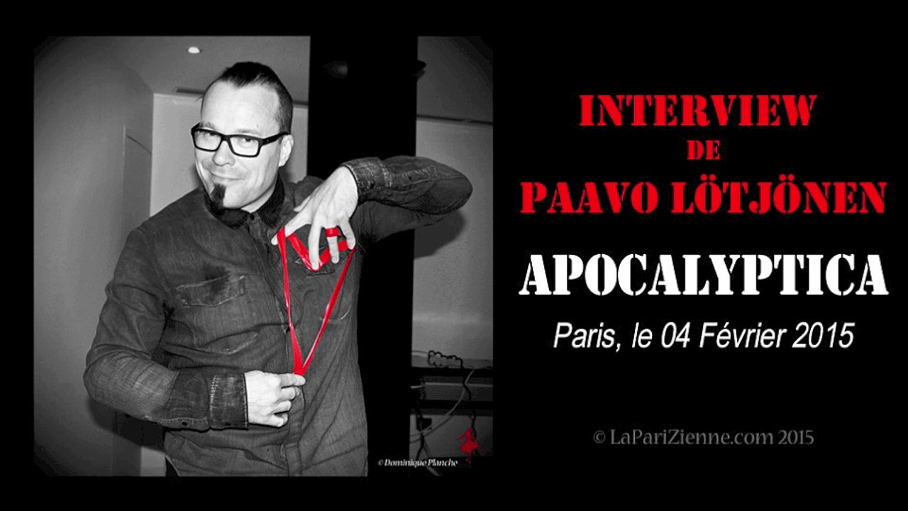 Apocalyptica : interview de Paavo Lötjönen - La-PariZienne.com